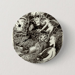 Chapa Redonda De 5 Cm Dos mundos