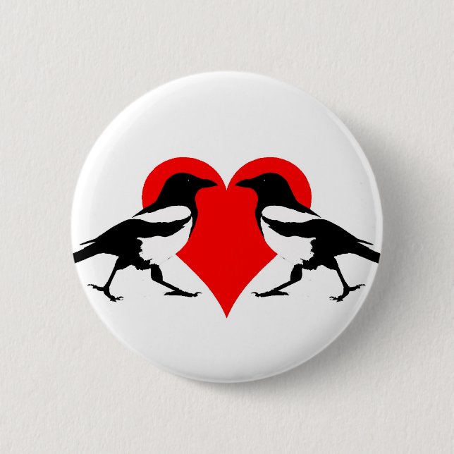 Chapa Redonda De 5 Cm Dos para la alegría (Anverso)