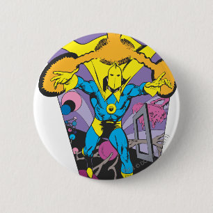 Chapa Redonda De 5 Cm Dr. Fate manipula la magia