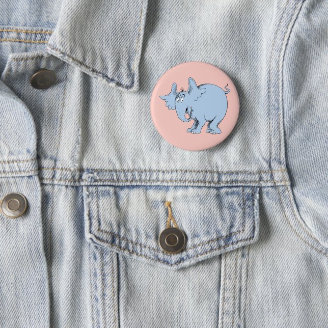 Chapa Redonda De 5 Cm Dr. Seuss | Horton Hears Whats (In situ)