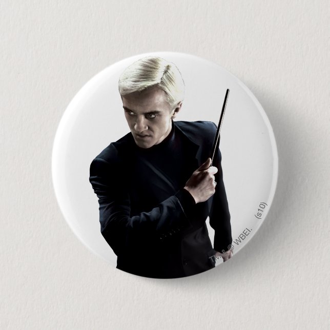 Chapa Redonda De 5 Cm Draco Malfoy 3 (Anverso)