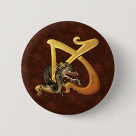 Chapa Redonda De 5 Cm Dragonlore K inicial