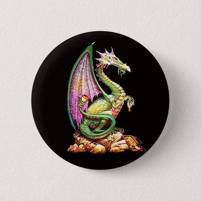 Chapa Redonda De 5 Cm dragoon (Anverso)