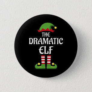 Chapa Redonda De 5 Cm Dramáticos Navidades del grupo de correspondencia 
