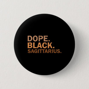 Chapa Redonda De 5 Cm Droga Sagitario Negro Melanina Africano Zodiaco Sa