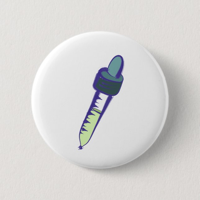 Chapa Redonda De 5 Cm Dropper (Anverso)