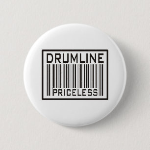 Chapa Redonda De 5 Cm Drumline inestimable
