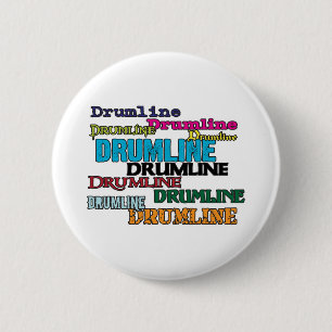 Chapa Redonda De 5 Cm Drumline multi