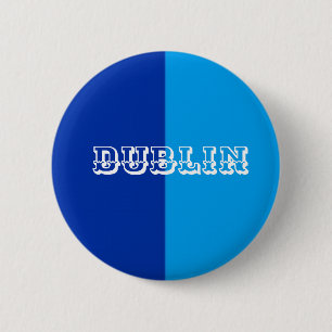 Chapa Redonda De 5 Cm Dublin Badge