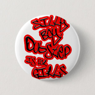 Chapa Redonda De 5 Cm Dubstep está para las señoras Dubstep para mujer