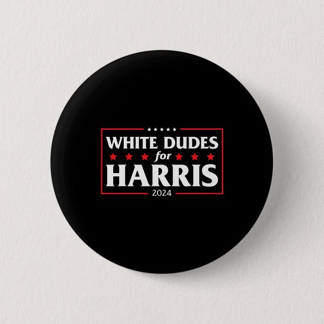 Chapa Redonda De 5 Cm Dudes De Harris-kamala 2024 (Anverso)