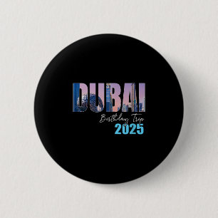 Chapa Redonda De 5 Cm Dui Uae viaje de cumpleaños 2025 fiesta de vacacio