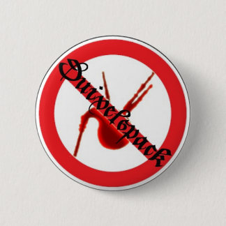 Chapa Redonda De 5 Cm Duivelspack - Button de prohibición de gaita