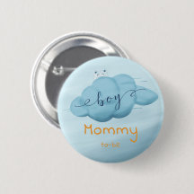 Dulce Baby Shower de Nube en Acuarela para Futuras