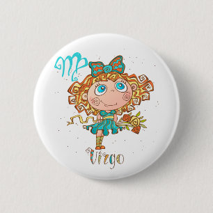 Chapa Redonda De 5 Cm Dulce Virgo Niño