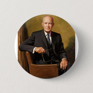 Chapa Redonda De 5 Cm Dwight Eisenhower
