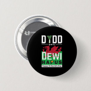 Chapa Redonda De 5 Cm Dydd Gæyl Dewi Hapus Feliz Día 7