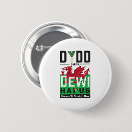 Chapa Redonda De 5 Cm Dydd Gæyl Dewi Hapus Feliz Día de St Davids 6