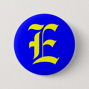 CHAPA REDONDA DE 5 CM E - ANTIGUO INGLÉS