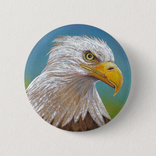 Chapa Redonda De 5 Cm Eagle