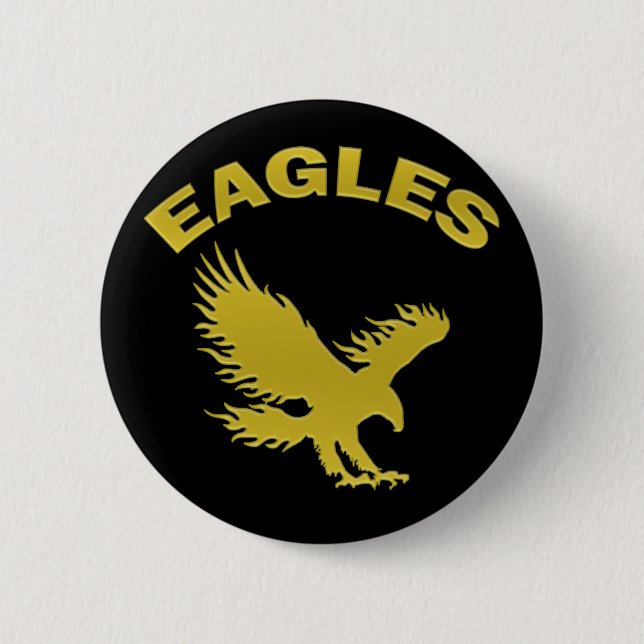 CHAPA REDONDA DE 5 CM EAGLES (Anverso)