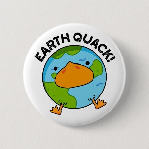 Chapa Redonda De 5 Cm Earthquack Funny Earthquake Pun