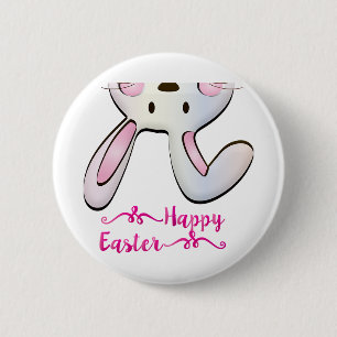 Chapa Redonda De 5 Cm Easter bunny !