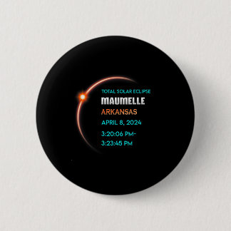 Chapa Redonda De 5 Cm Eclipse Maumelle Arkansas Eclipse Solar Total 2024