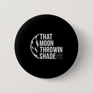 Chapa Redonda De 5 Cm Eclipse Total Solar Tee 2017 Luna
