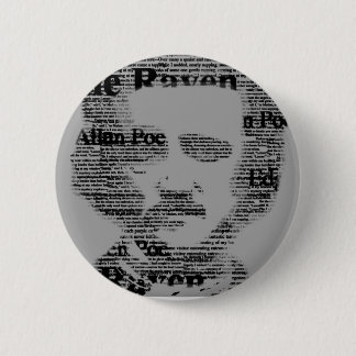 Chapa Redonda De 5 Cm Edgar Allan Poe Bottom