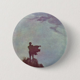 Chapa Redonda De 5 Cm Edgar Allan Poe de Dulac