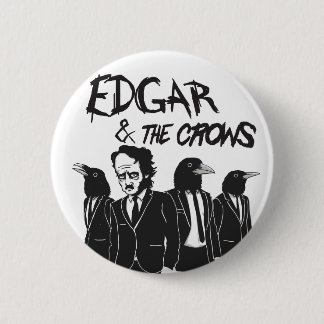 Chapa Redonda De 5 Cm Edgar y los cuervos
