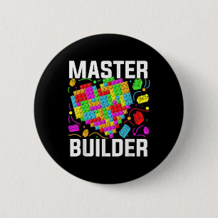 Chapa Redonda De 5 Cm Edificio de ladrillo de bloque cardíaco Master Bui