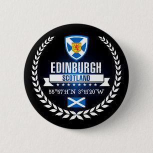 Chapa Redonda De 5 Cm Edimburgo