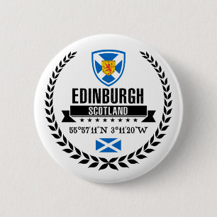 Chapa Redonda De 5 Cm Edimburgo