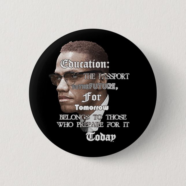 Chapa Redonda De 5 Cm Educación: El pasaporte (Anverso)