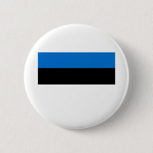 Chapa Redonda De 5 Cm Eesti Vabariik - Bandera de Estonia