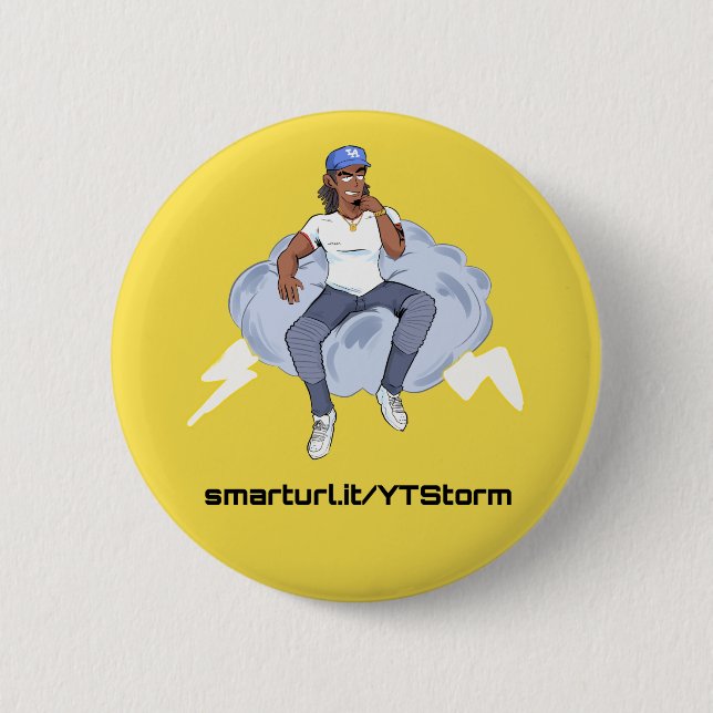 Chapa Redonda De 5 Cm efloW de YTS (Anverso)