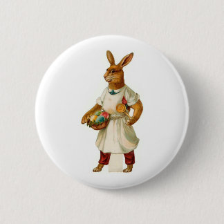 Chapa Redonda De 5 Cm Egg Cook Vintage Easter Bunny