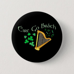 Chapa Redonda De 5 Cm Eire va los botones de Brach