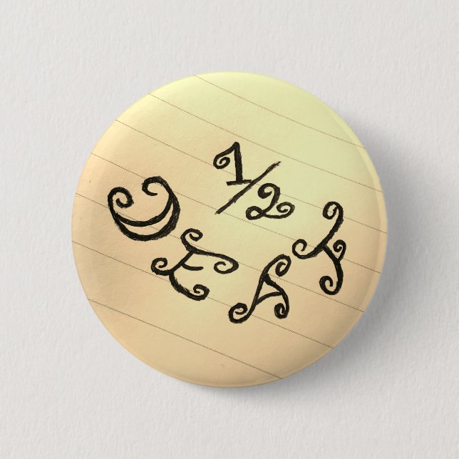 Chapa Redonda De 5 Cm El 1/2 sordo (Anverso)