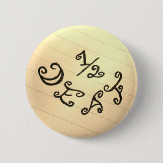 Chapa Redonda De 5 Cm El 1/2 sordo