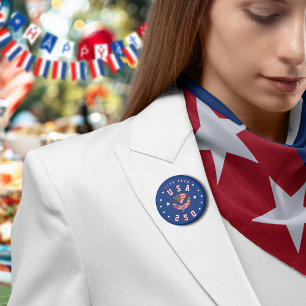 Chapa Redonda De 5 Cm El 250 aniversario de Estados Unidos USA 250 1776 