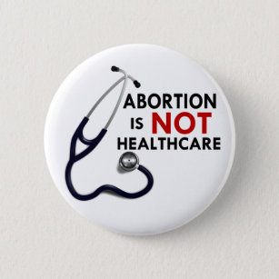 Chapa Redonda De 5 Cm El aborto no es atención sanitaria