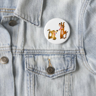 Chapa Redonda De 5 Cm El alegre Personalizado Coatimundis