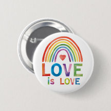 "El Amor Es Amor" Color Brillante Arcoíris Orgullo
