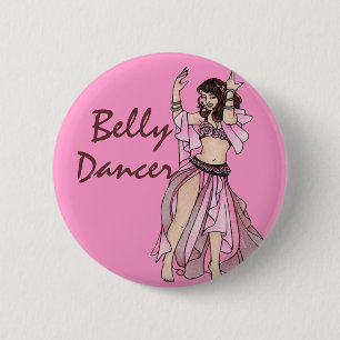 Chapa Redonda De 5 Cm El bailarín Belly Habibi
