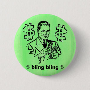 Chapa Redonda De 5 Cm el bling bling, $ $ bling bling