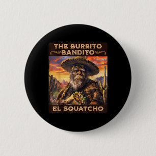 Chapa Redonda De 5 Cm El burrito bandito El Squatcho