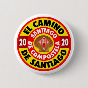 Chapa Redonda De 5 Cm El Camino de Santiago 2020